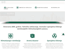 Tablet Screenshot of ecoklima.hr
